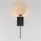 Maxim Lighting Maldives 1-Light Sconce, Black 12601NABK - alternate 3